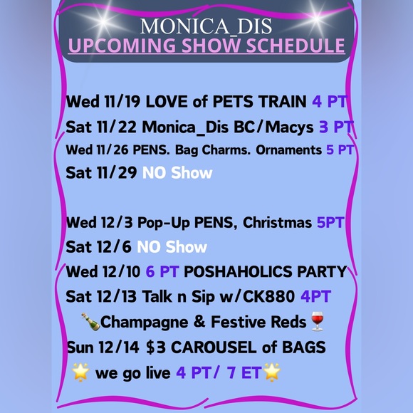 @Monica_Dis IS GOING 🚨LIVE🚨
💕 this listing to be notified when we go live 💖 - Picture 2 of 8